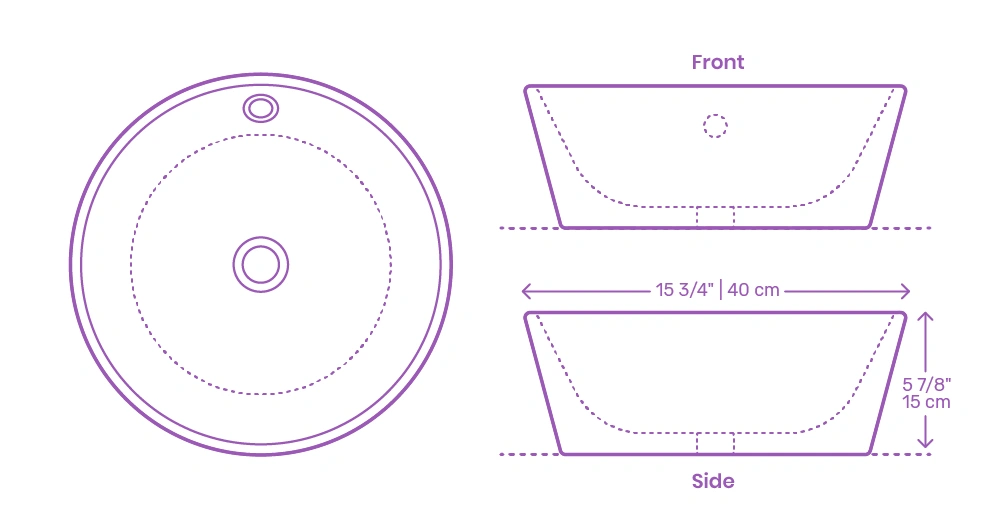 How To Measure A Bathroom Sink-2