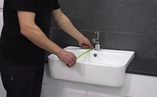 How To Measure A Bathroom Sink-3