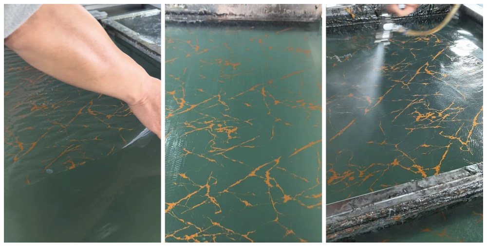 Comment fonctionne l'impression par transfert d'eau sur les lavabos en céramique-1