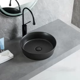 Best Seller Matte Black Bathroom Sink Wholesale, Custom Countertop Sink