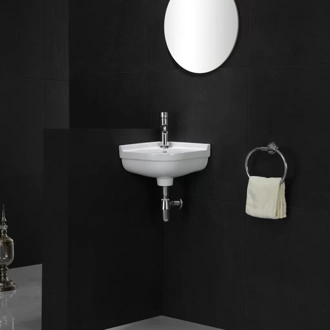 Wholesale Wall Mount Corner Sinks, Classical Design Basins-4
