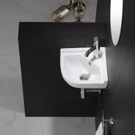 Wholesale Wall Mount Corner Sinks, Classical Design Basins