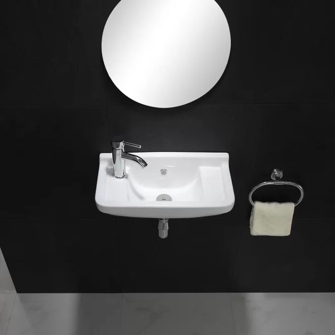 Wholesale Wall Mounted Basins, European Style Ceramic Sinks-5