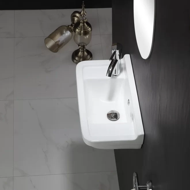Wholesale Wall Mounted Basins, European Style Ceramic Sinks-2