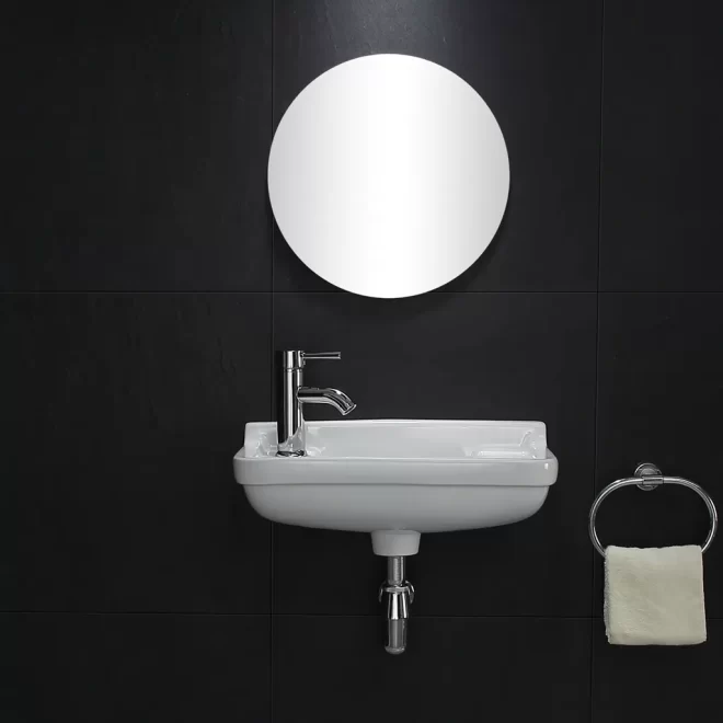 Wholesale Wall Mounted Basins, European Style Ceramic Sinks-3