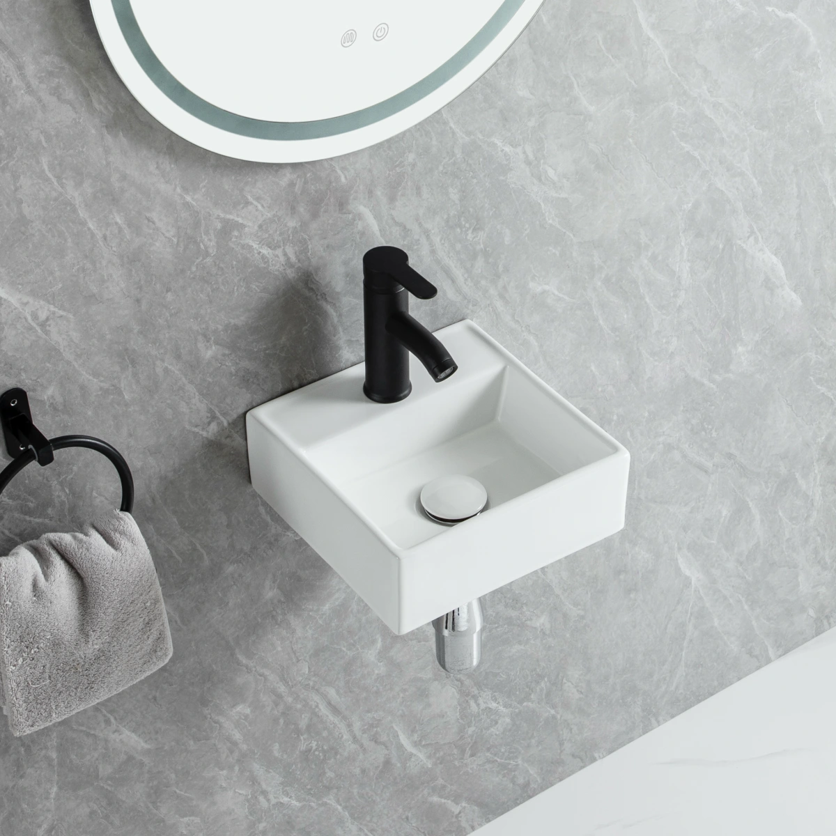 HanYu ceramic bathroom sink manufacturer, wholesale small bathroom vanity sinks