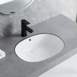 カウンターシンク、楕円形の洗面器の下の工場卸し売り