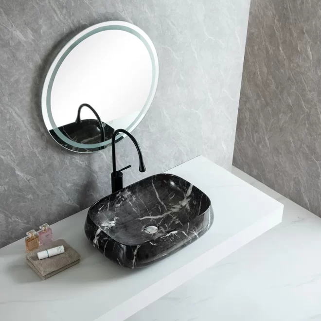 Wholesale Unique Bathroom Sinks, Custom Marble Art Basins
