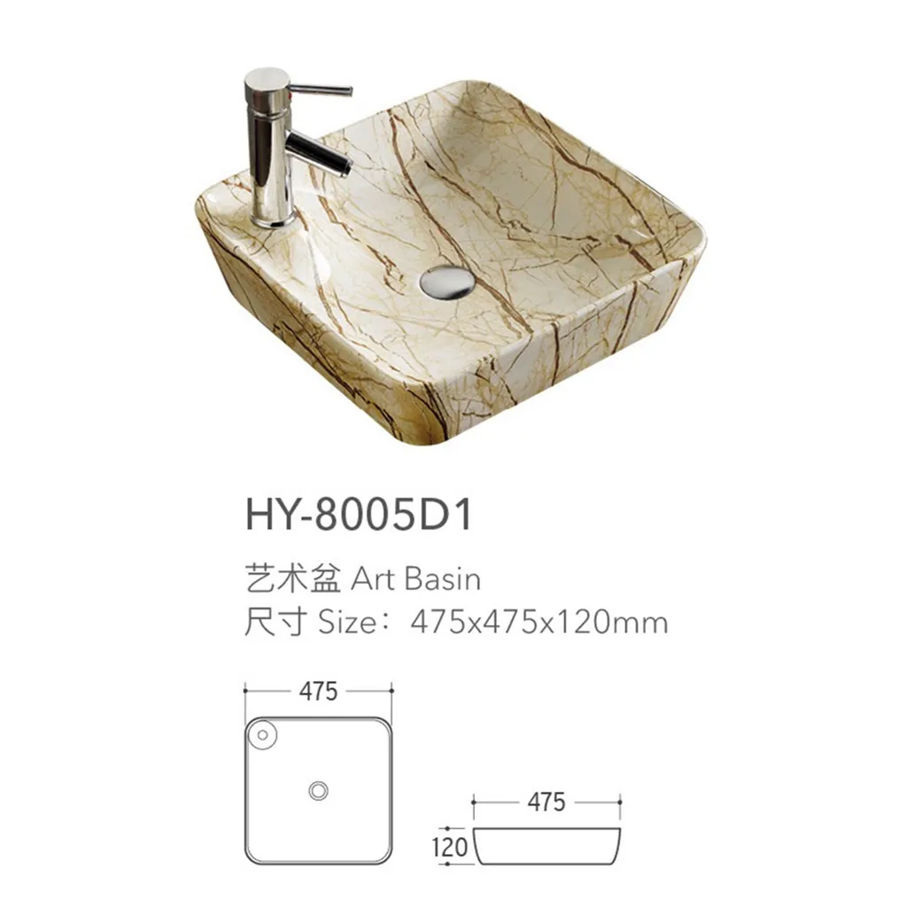 Venta al por mayor de la fábrica lavabos, lavabos de mármol del arte del cuarto de baño del recipiente