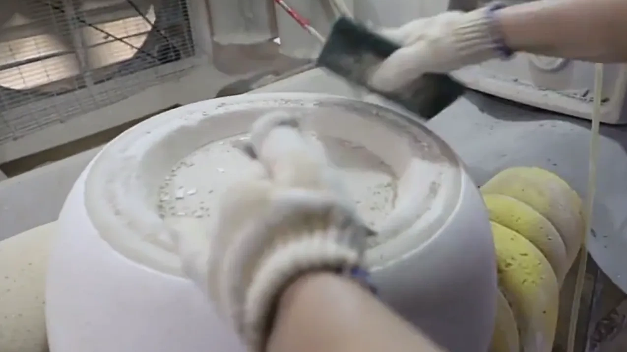 세라믹 욕실 세면대 제조 공정