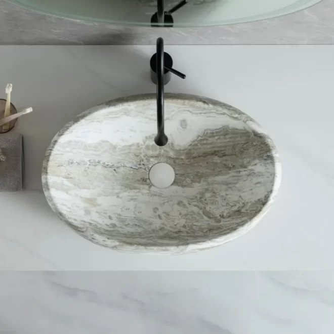 Marble Color Vanity Sinks Wholesale, Luxury Vessel Art Basin