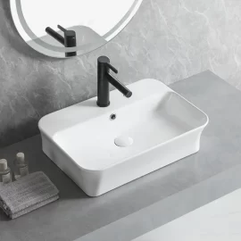 Bulk Wholesale Bathroom Countertop Basins With Faucet Hole
