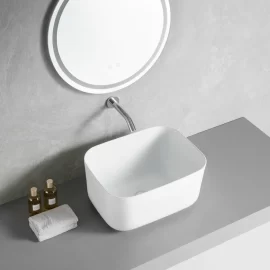 Bulk Above Counter Bathroom Sink​, Tall Overtop Ceramic Basin Supply