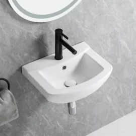Wholesale Small Wall Mounted Sink, Custom Ceramic Bath Sink
