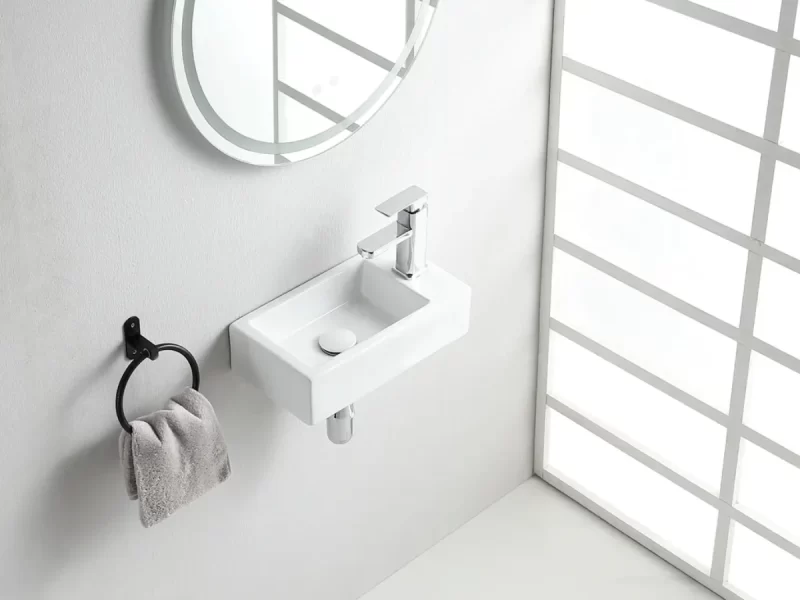 Compact Bathroom Basins for Commercial Spaces and Hotels