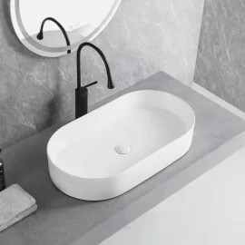 Оптовая большие раковины для ванной комнаты, объемные керамические раковины столешницы