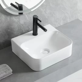 Пользовательские керамические раковины столешницы, оптовая ванная комната туалет