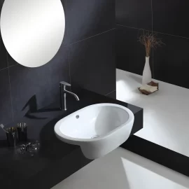 Semi Recessed Vessel Sinks Wholesale, OEM Modern Art Basin