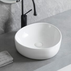 ホテル及び家の浴室のための小石の形のバルク陶磁器の容器の流し