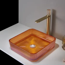 Custom Glass Sink Bowls, Color Wholesale Bathroom Glass Sink