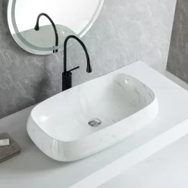 Wholesale Marble Countertop Sink, Ceramic Basin Supplier