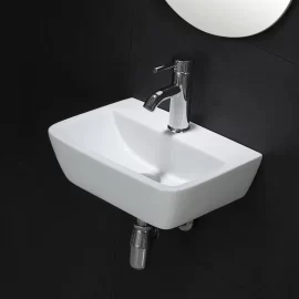 注文の壁は浴室の流し、卸し売り長方形の洗面器を掛けました