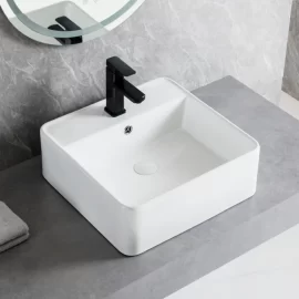 Hotel Vessel Sink Wholesale, Easy Clean Ceramic Basin Supply