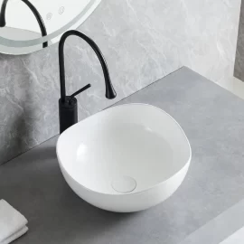 ブティック風バスルームプロジェクト向け卸売用カウンタートップアート洗面器