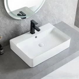 Lavabos rectangulares a granel, directamente de fábrica, con un diseño ancho de 600 mm