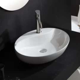 Modern Ceramic Wash Basin Wholesale, Oval Countertop Sink