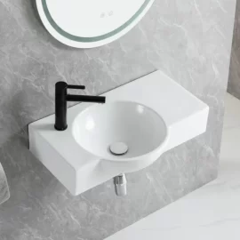 Unique Wall-Mounted Basin Wholesale, Irregular Bathroom Sink Supply