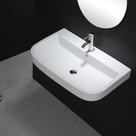 Wholesale Commercial Wall Mount Sink with Single Faucet Hole